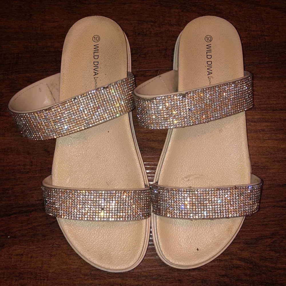 Rhinestone Sandals